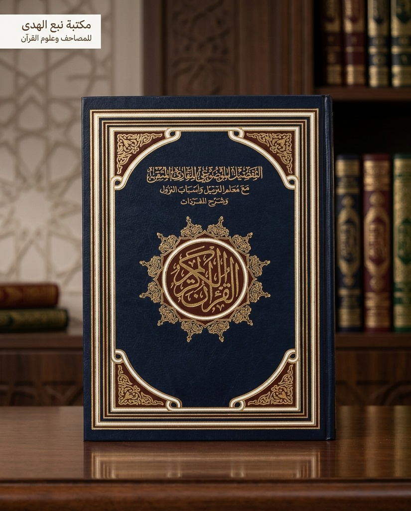 التفصيل الموضوعي للقارئ المتقن مع معلم الترتيل وأسباب النزول وشرح المفردات